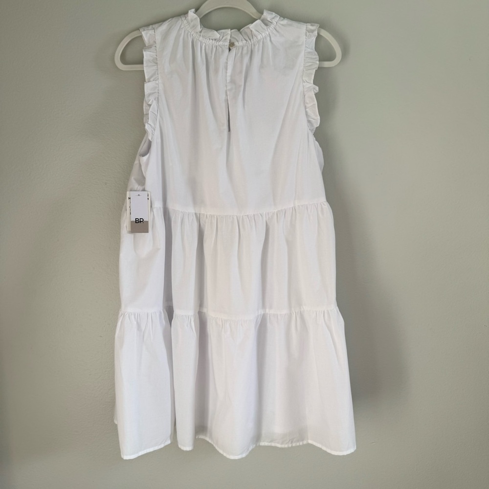 BP. Ruffle Tiered Cotton Babydoll Dress Size Small - Picture 9 of 15
